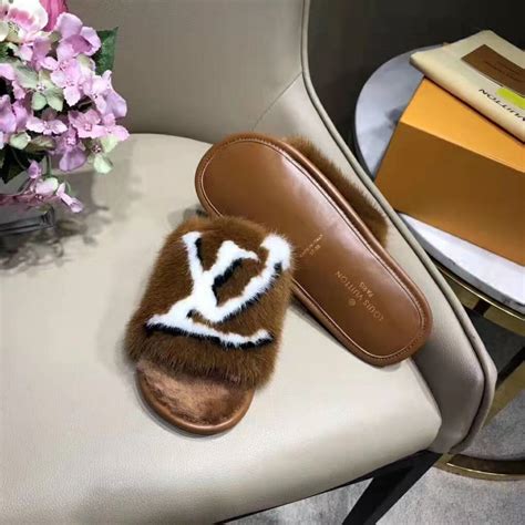 louis vuitton mink fur mule|Louis Vuitton Mink Fur Mule .